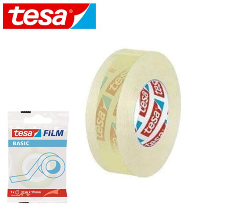 TESA BASIC FILM TRANSPARENT 33MX19MM