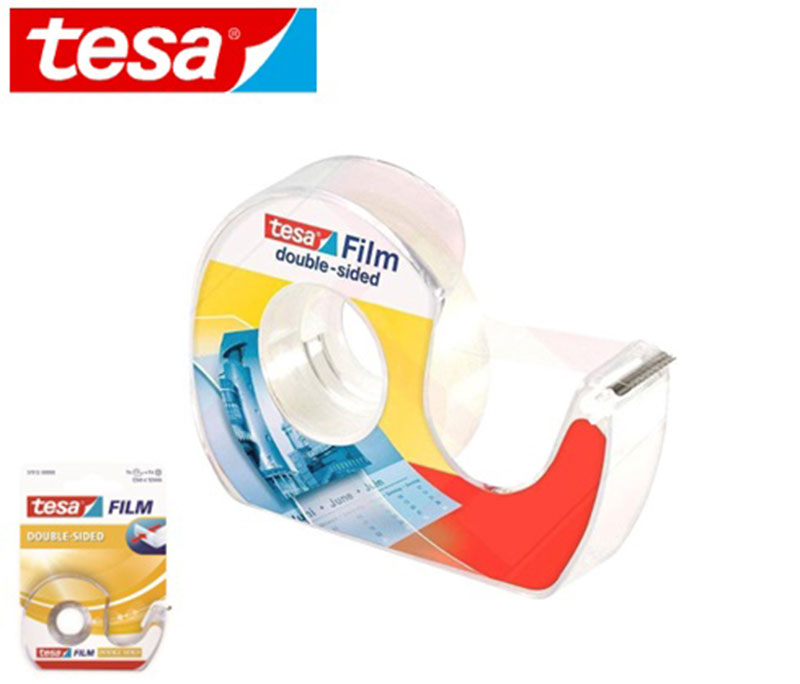 TESA FILM ΤΑΙΝΙΑ ΔΙΠΛΗΣ ΟΨΕΩΣ ΔΙΑΦΑΝΗ 7,5MX12MM