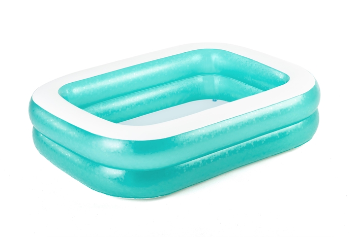 BESTWAY 54005 RECTANGULAR FAMILY POOL 200X146X48CM - TEAL