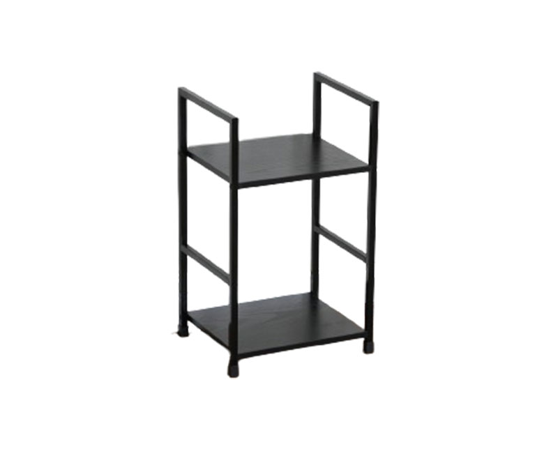 ALGERIA SHELF 2 TIER BLACK