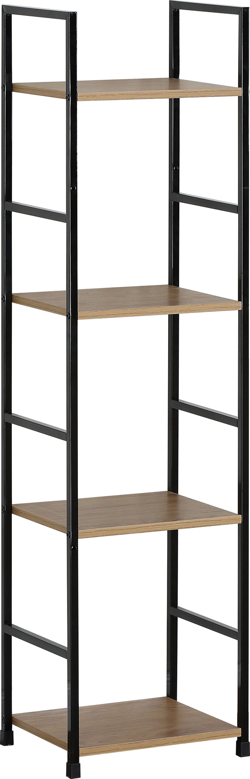 ALGERIA SHELF 4 TIER OAK