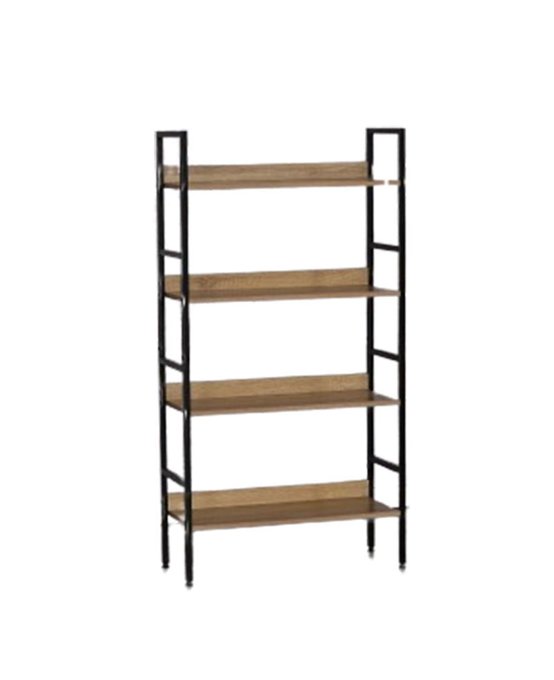 MAROCO SHELF 4 TIER BLACK 60X28X126CM