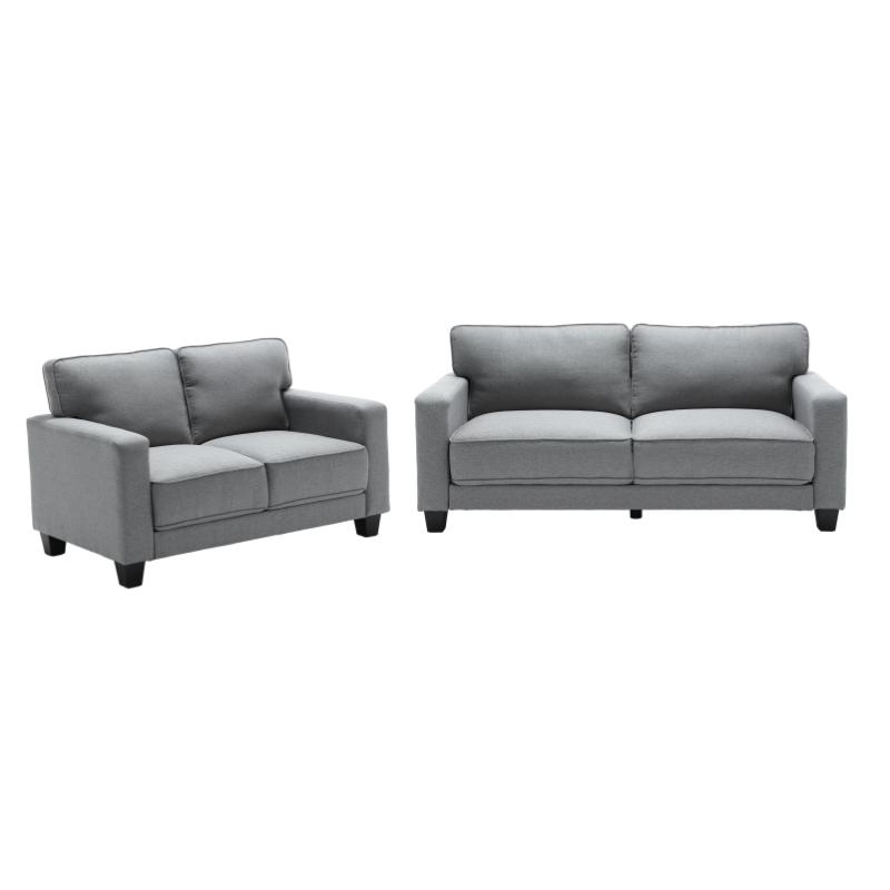 BERLIN SOFA 3+2 SET - GREY