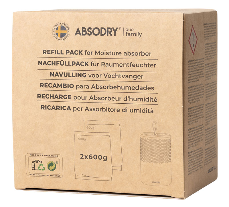 ABSODRY SET2 DUO MOISTURE REFILL