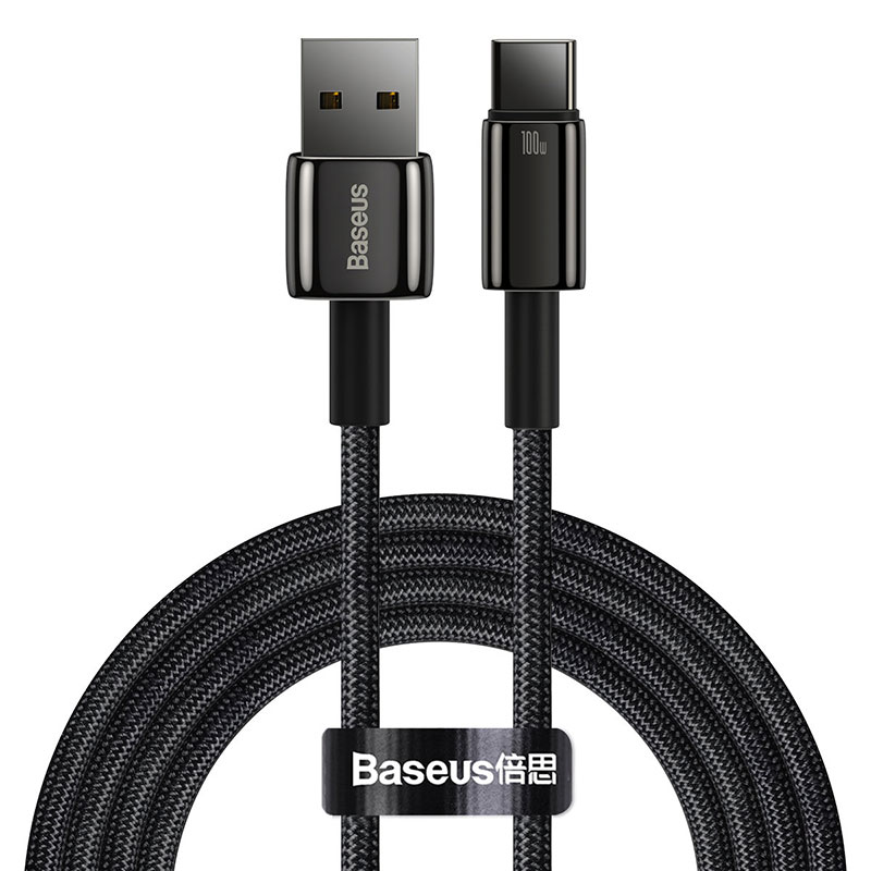 BASEUS ΚΑΛΩΔΙΟ USB-A ΣΕ TYPE-C 2M -ΜΑΥΡΟ