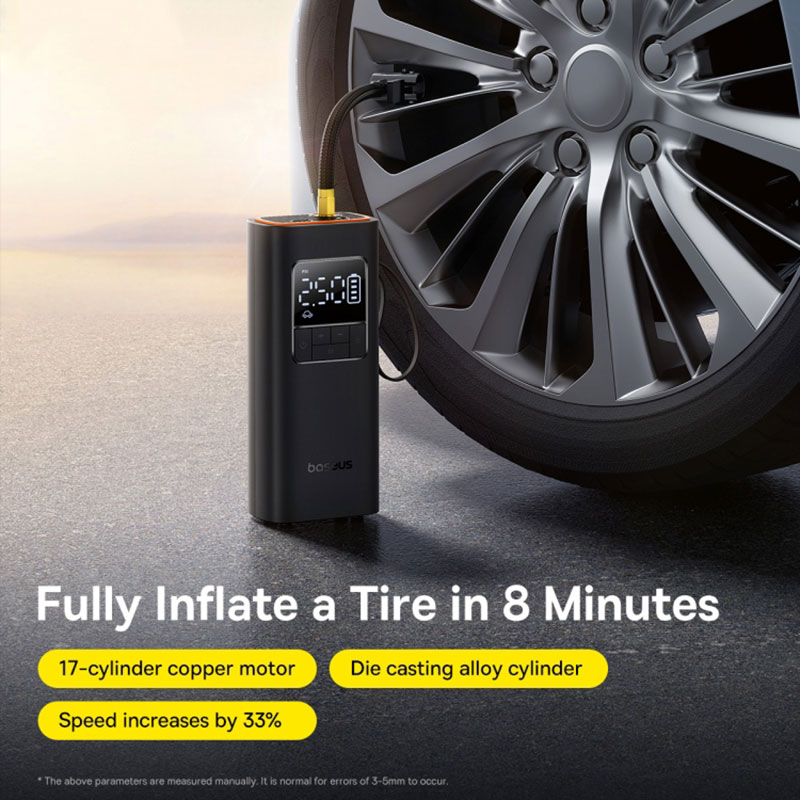 BASEUS CAR INFLATOR PUMP WIRELESS