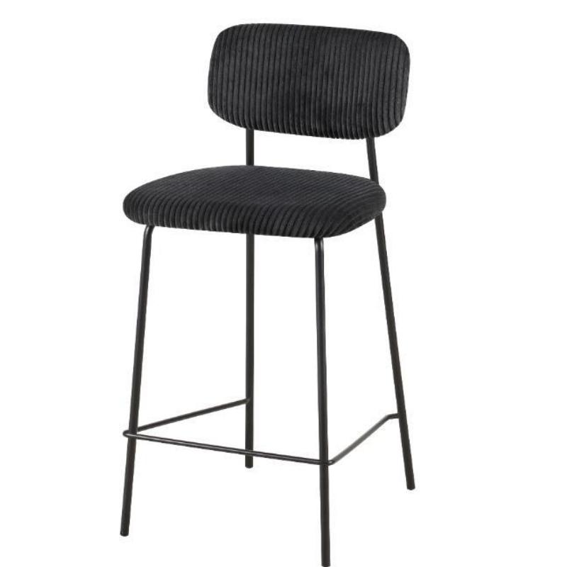 IRIA BAR STOOL - BLACK