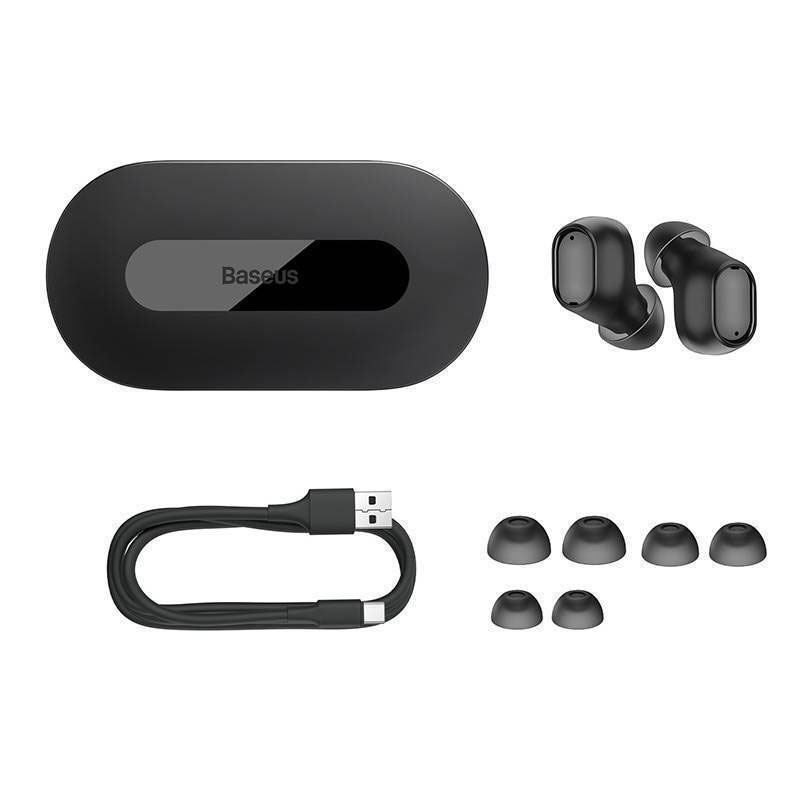 BASEUS EARPHONES EZ10 - BLACK