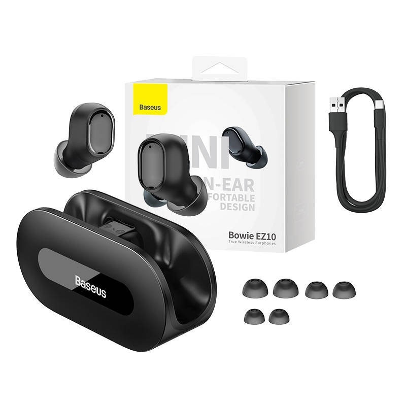 BASEUS EARPHONES EZ10 - BLACK