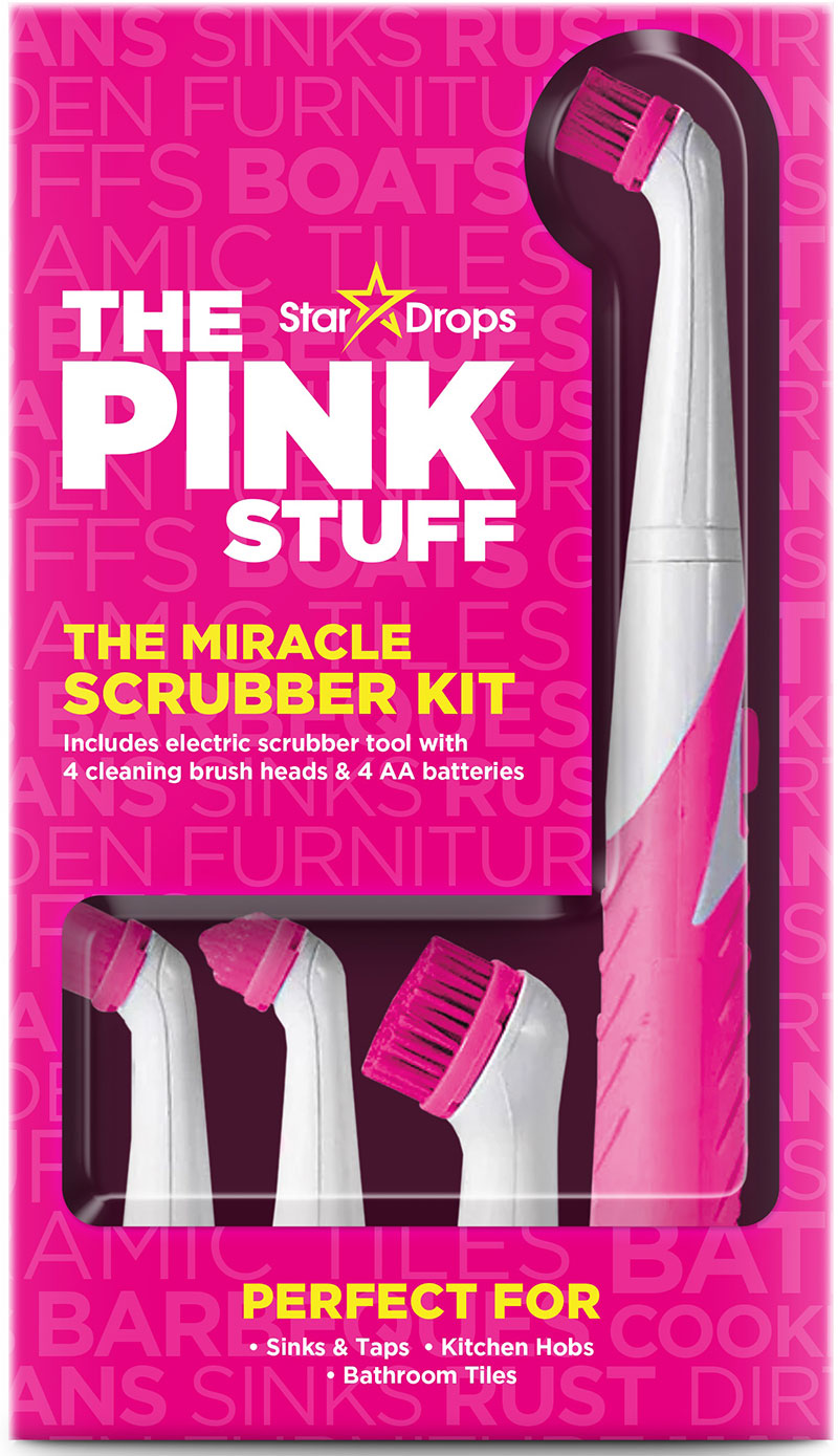 PINK STUFF MIRACLE SCRUBBER KIT