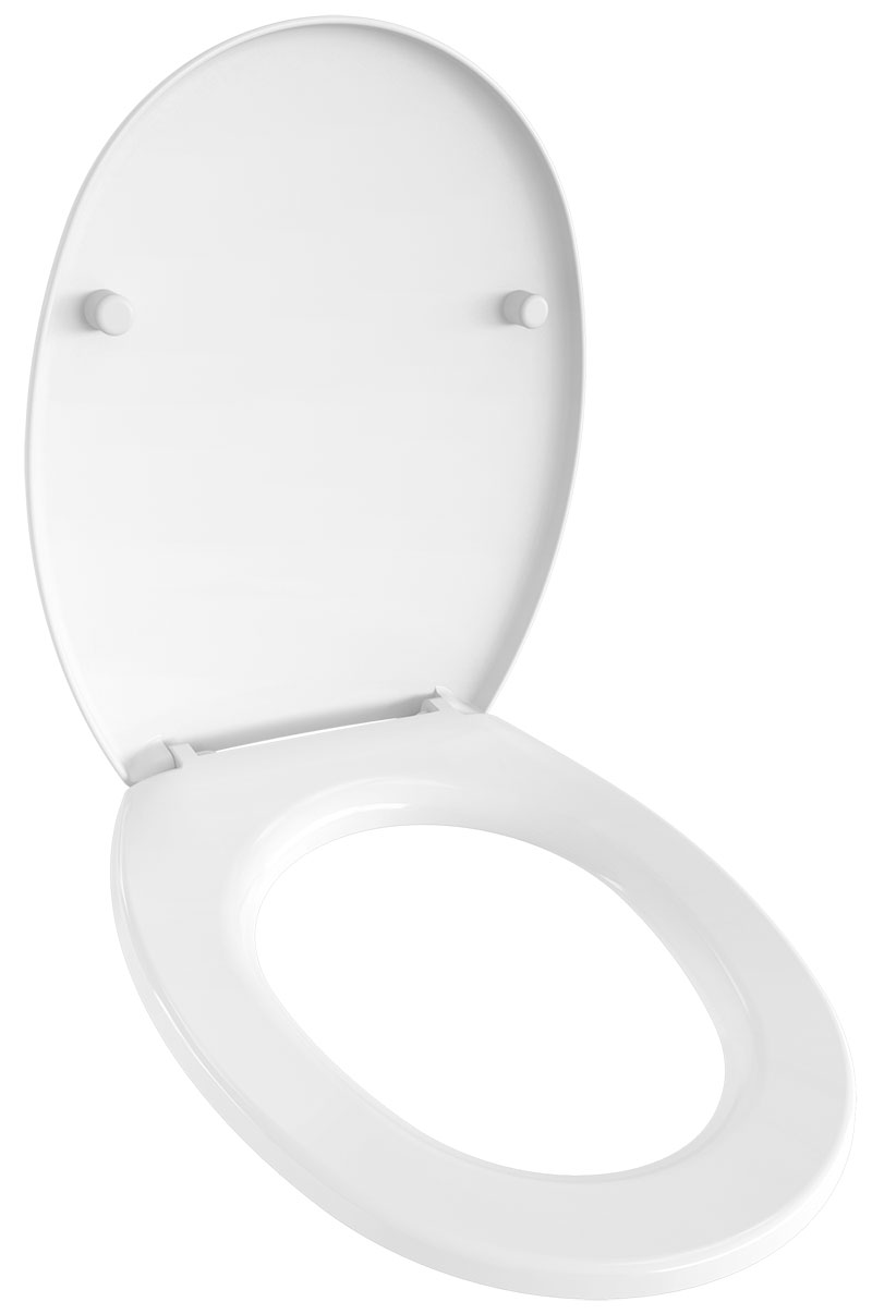 TECHNO PLAST TOILET SEAT KASKADA-BIS LIGHT - WHITE