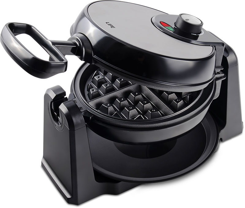 LIFE WAFFLE PRO ROTTARY WAFFLE MAKER 1000W