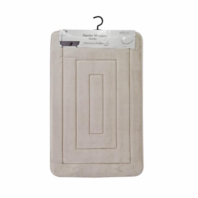 ANKOR BATHMAT SBR 50X80CM - VELVET BEIGE 