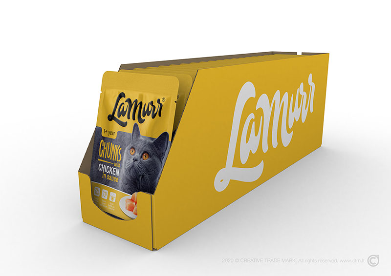 LAMURR CAT POUCH CHICKEN 100G