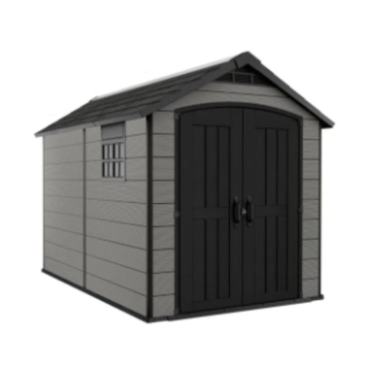 KETER PREMIER OUTDOOR SHED 7.5X11 - GREY