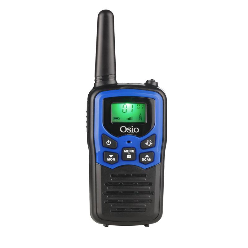 OSIO OPM-1010 PMR WALKIE TALKIE ΜΕ ΦΑΚΟ 8 km – 0.5W - ΜΠΛΕ