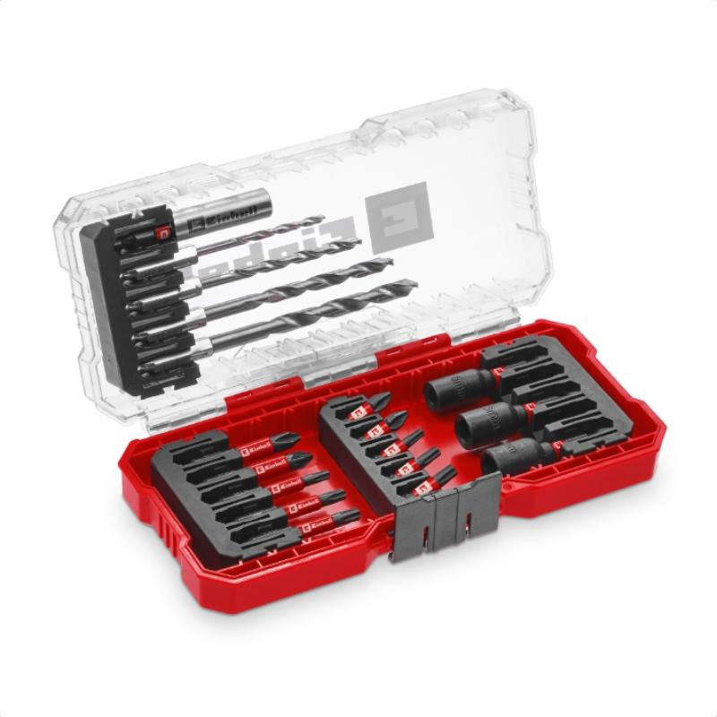 EINHELL SET OF BITS SOCKETS 18PCS 