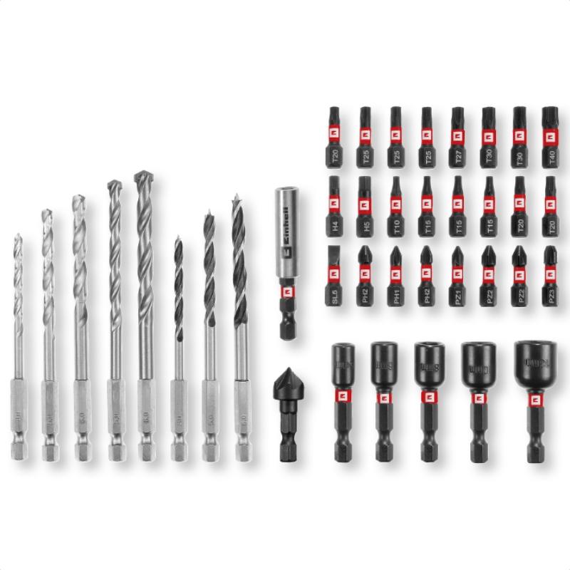 EINHELL IMPACT RESISTANT BITS SET 39PCS 