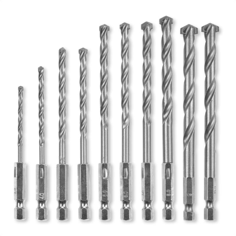 EINHELL S-CASE STONE DRILL BIT SET 10PCS