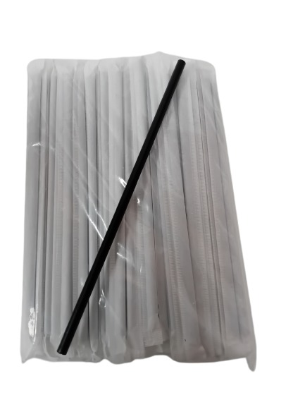 FREDDO PAPER STRAWS WRAPPED - 250PCS 