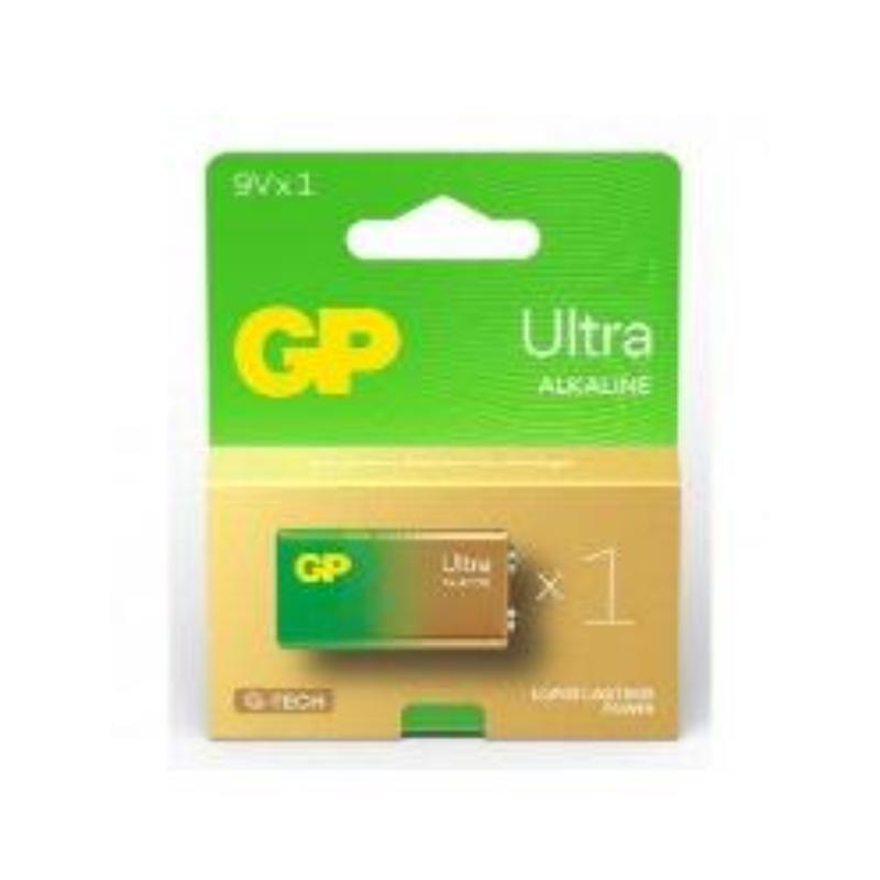 GP 9V ULTRA PLUS BATTERY 1PC