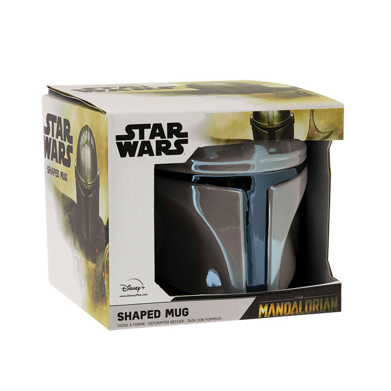 MANDALORIAN HELMET SHAPED MUG