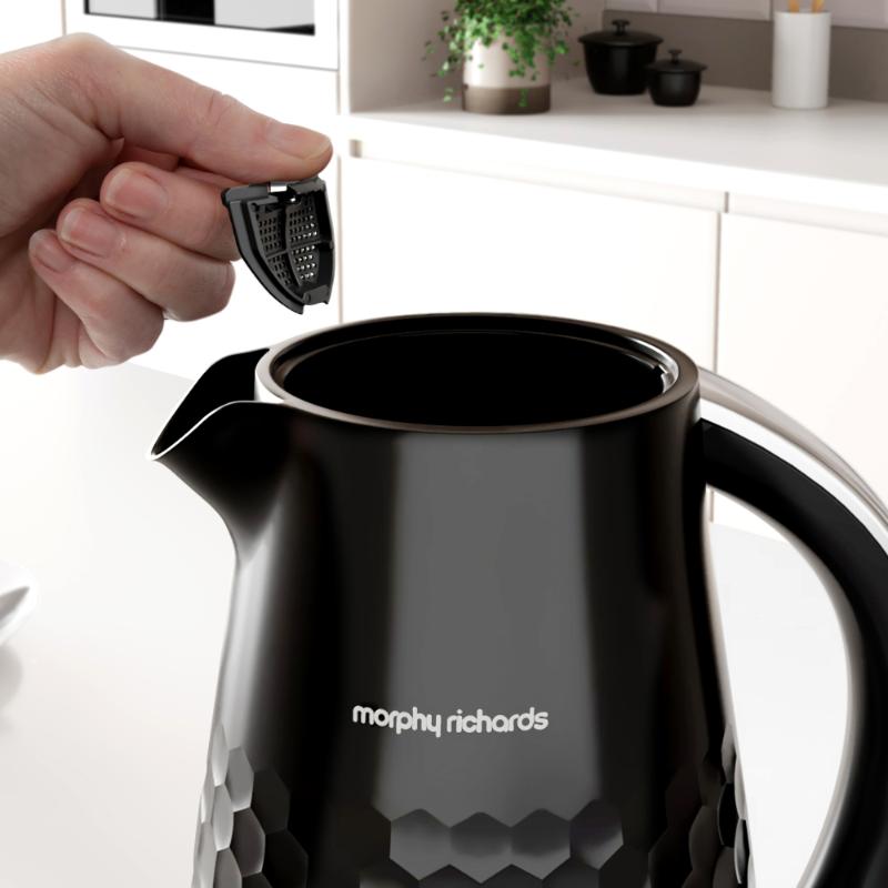 MORPHY RICHARDS HIVE 108273 KETTLE - BLACK