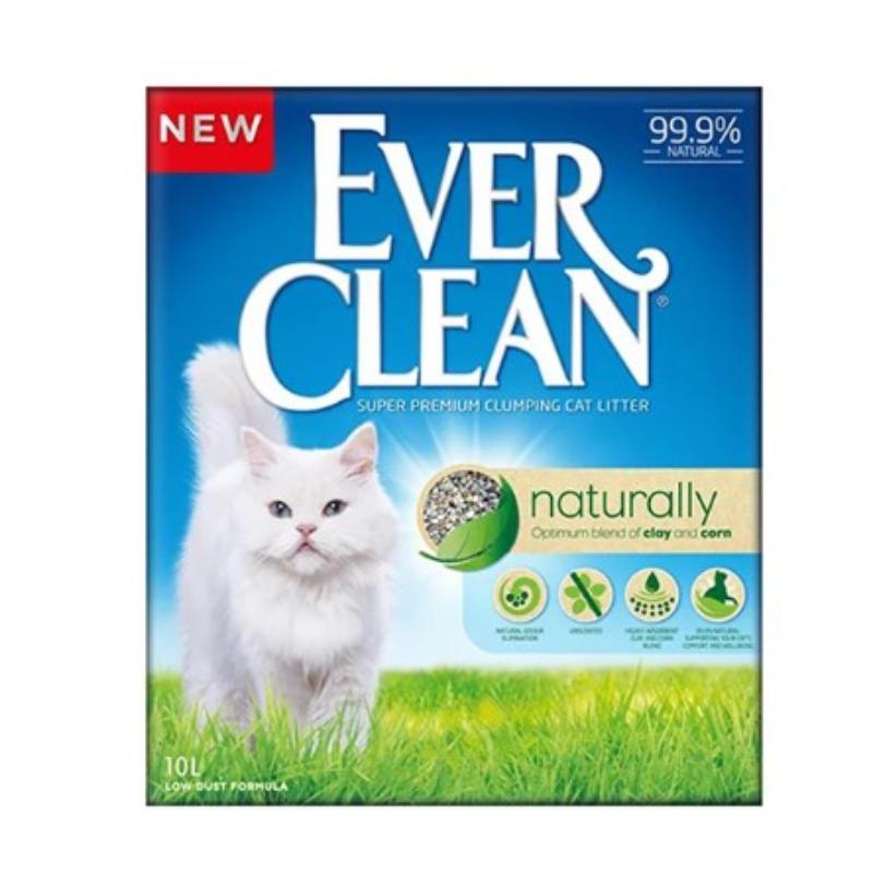 EVER CLEAN CAT LITTER NATURALLY 10L