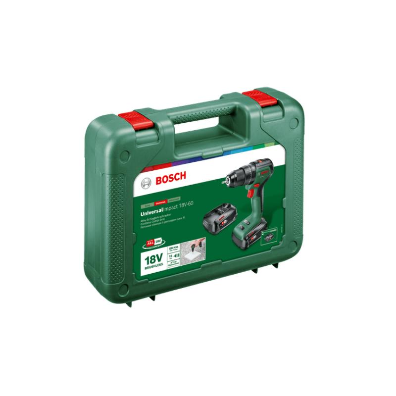 BOSCH IMPACT DRILL 18V 2X2AH WITH HARD CASE