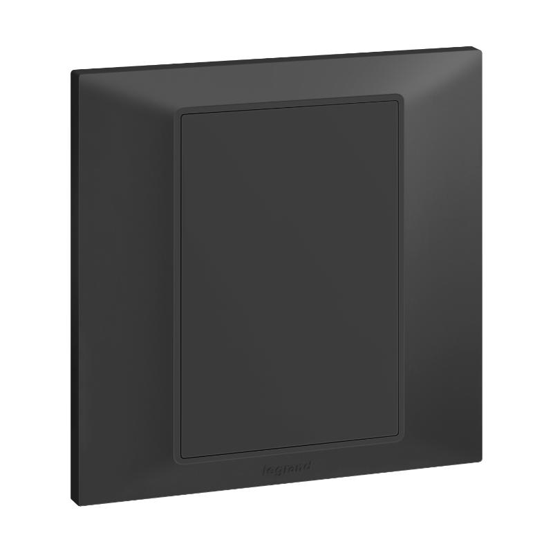 BELANKO ANTHRACITE Blank PLATE 1 GANG