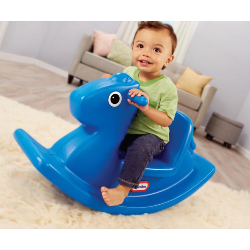 LITTLE TIKES ROCKING HORSE BLUE