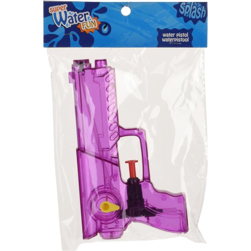 WATERPISTOL 11CM TRIGGER ACTION 3 DESIGNS