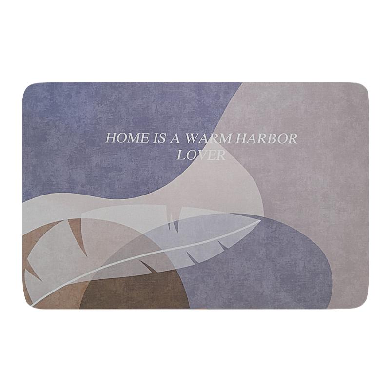 VELVET FOAM MAT 50X80CM - ASSORTED DESIGNS