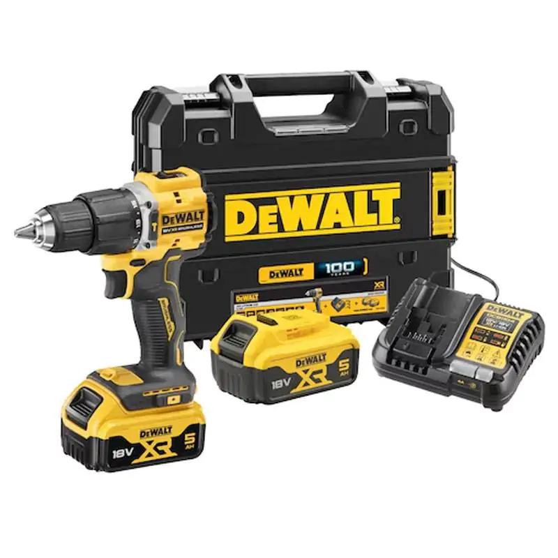 DEWALT 18V HAMMER DRILL 2X5AH