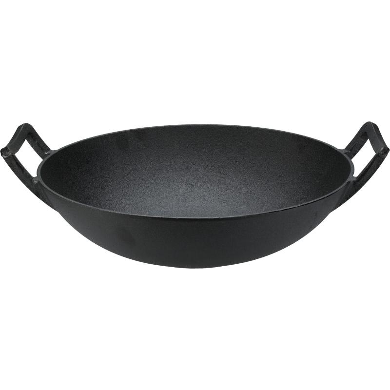 BBQ WOK CAST IRON 37CM