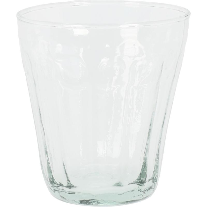 EMBOSSED DRINKING GLASS 350ML