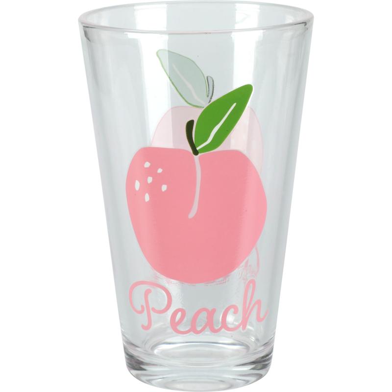 DRINKING GLASS 3 PIECES - ASSORTED SUMMER DESIGNS