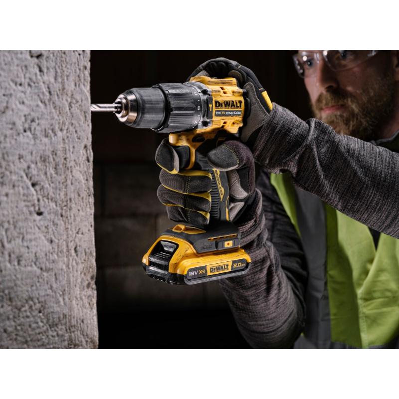 DEWALT 18V XR BRUSHLESS 100 YEAR HAMMER DRILL DRIVER