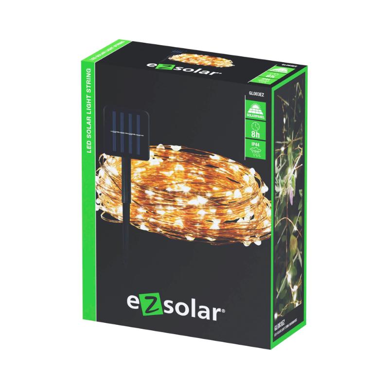 EZSOLAR ΗΛΙΑΚΑ FAIRY LIGHTS 10M RGB - MAYRO