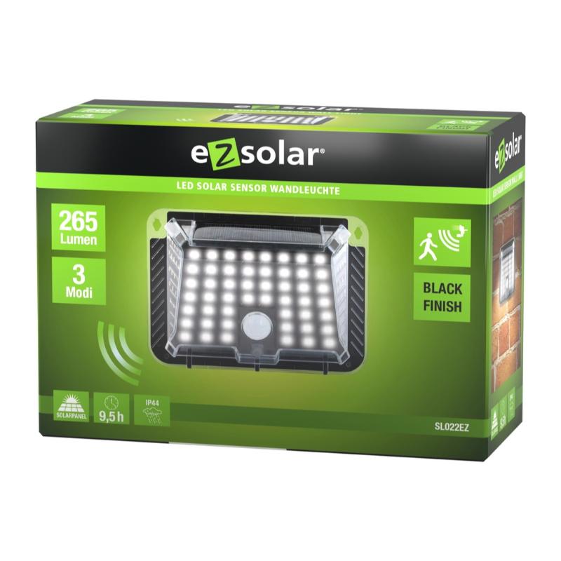 EZSOLAR LED ΦΩΣ ΤΟΙΧΟΥ 265L - MAYPO