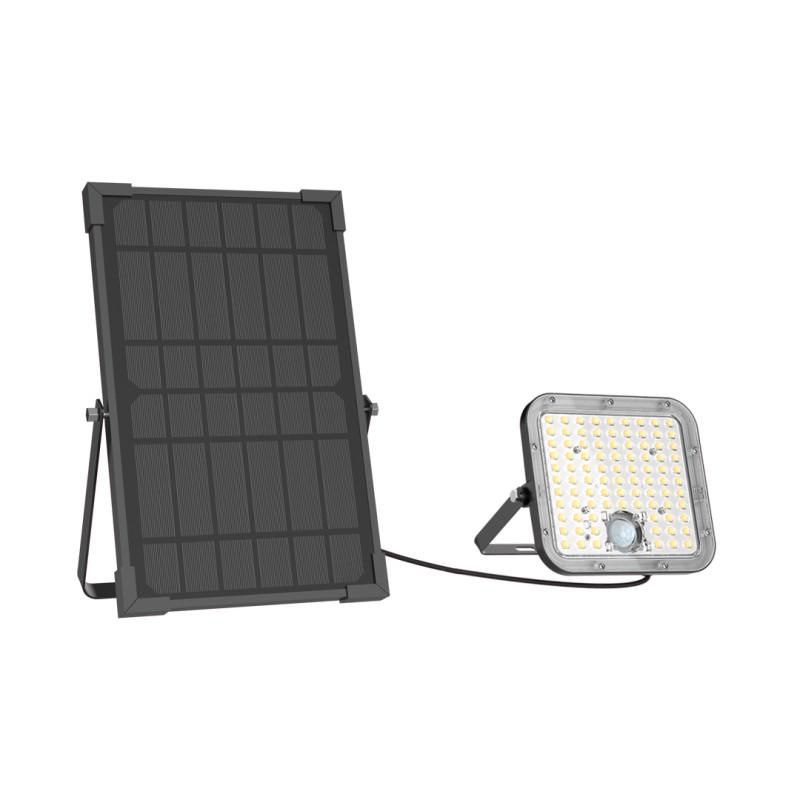 XANLITE SOLAR WALL FLOODLIGHT 2000L10W - BLACK