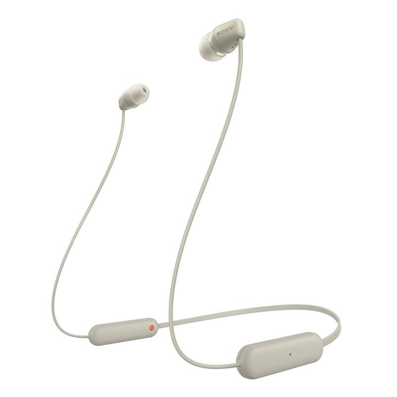 SONY WI-C100 ΑΣΥΡΜΑΤΑ ΑΚΟΥΣΤΙΚΑ IN-EAR - ΜΠΕΖ