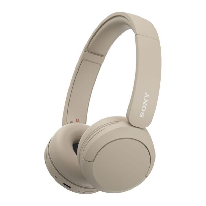 SONY WIRELESS HEADPHONES WTH MICROPHONE - BEIGE