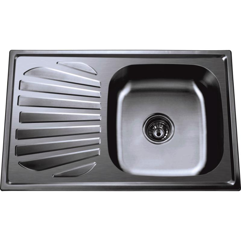 IC KITCHEN SINK 50X80CM - BLACK