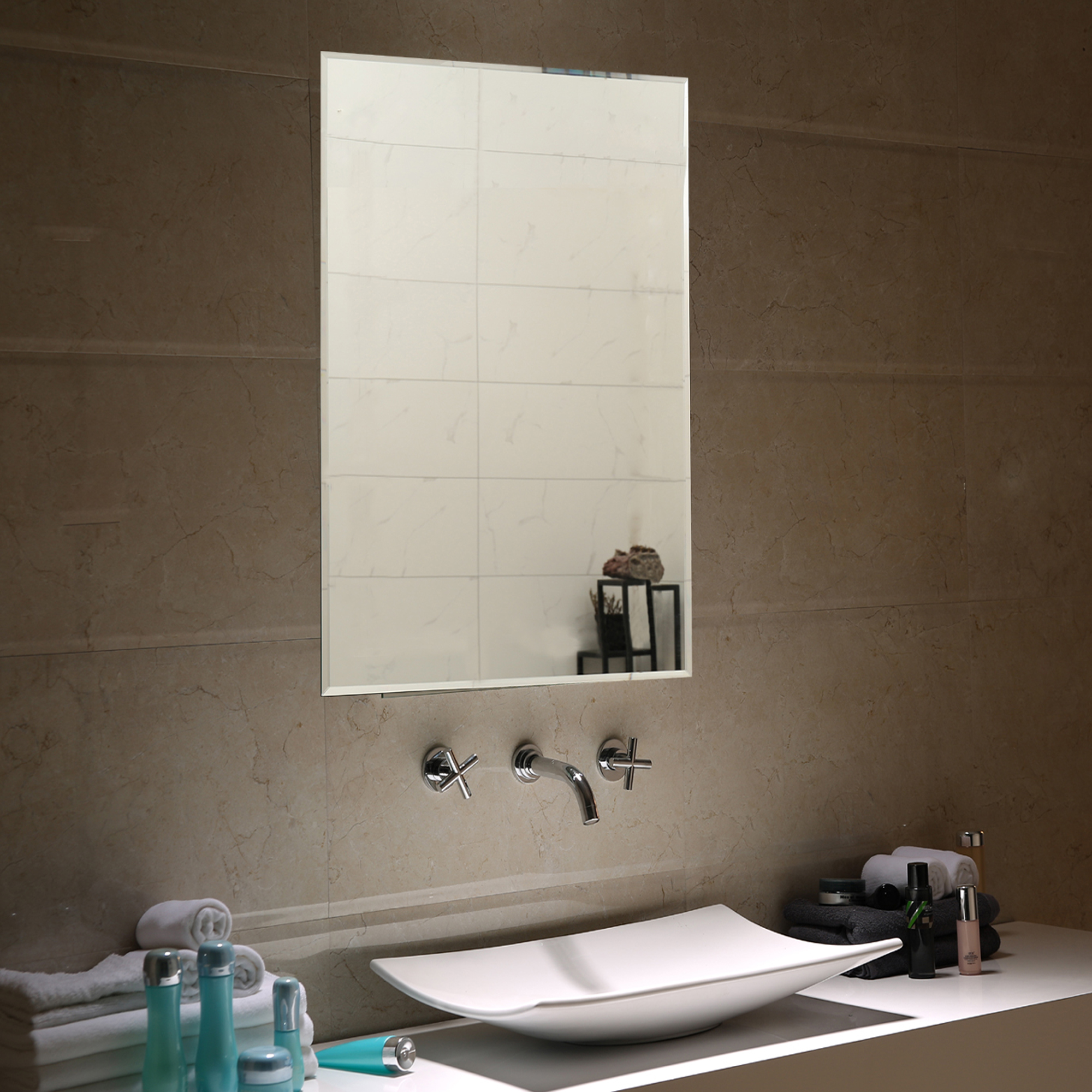 IC BATH MIRROR 60X80CM