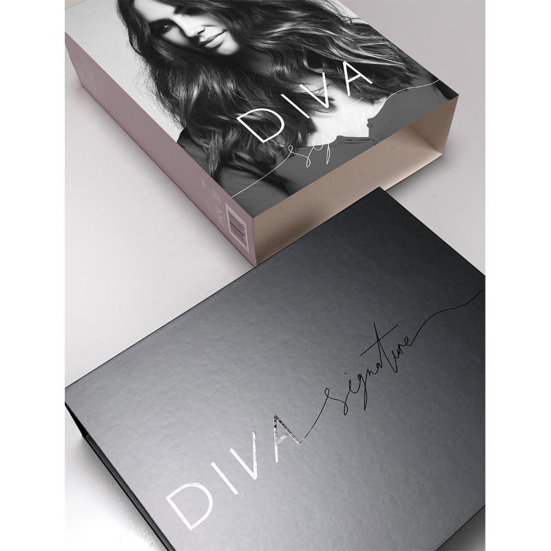 DIVA SIGNATURE ΕΠΑΓΓΕΛΜΑΤΙΚΟΣ ΨΗΦΙΑΚΟΣ ΚΩΝΟΣ ΜΑΛΛΙΩΝ ΓΙΑ ΜΠΟΥΚΛΕΣ ΜΕ ΠΛΑΚΑ ΤΙΤΑΝΙΟΥ 210˚C