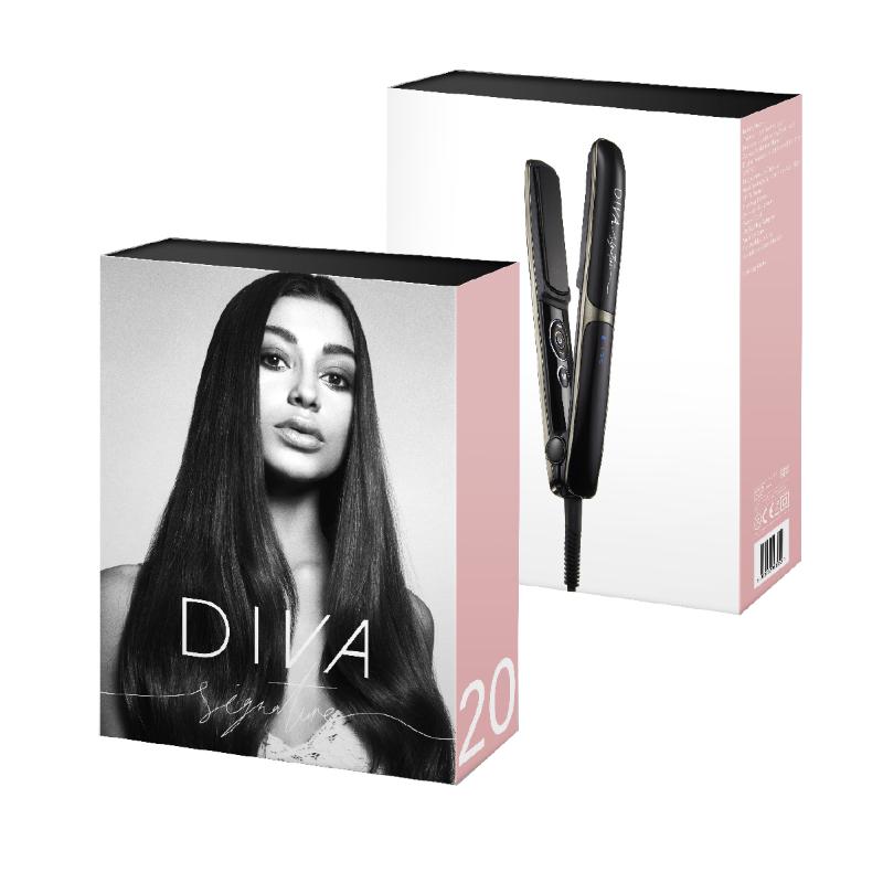 DIVA SIGNATURE PROFESSIONAL DIGITAL HAIR STRAIGHTENER WITH CERAMIC PLATES 230˚C