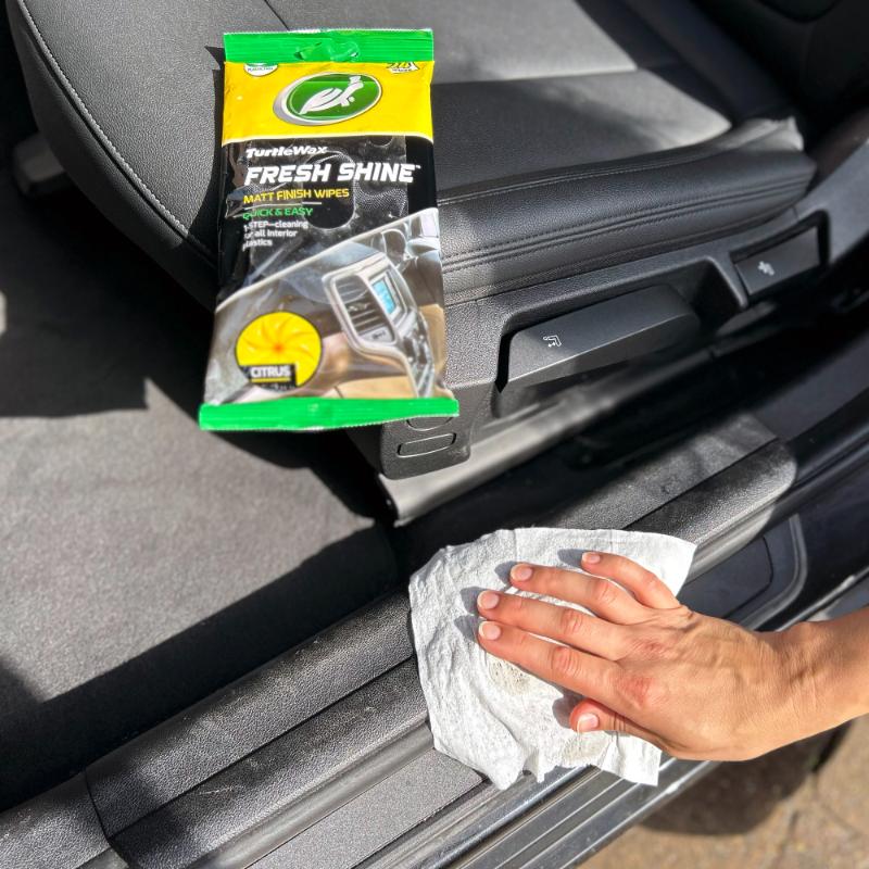 TURTLE WAX WIPES FRESH SHINE MATT FINISH