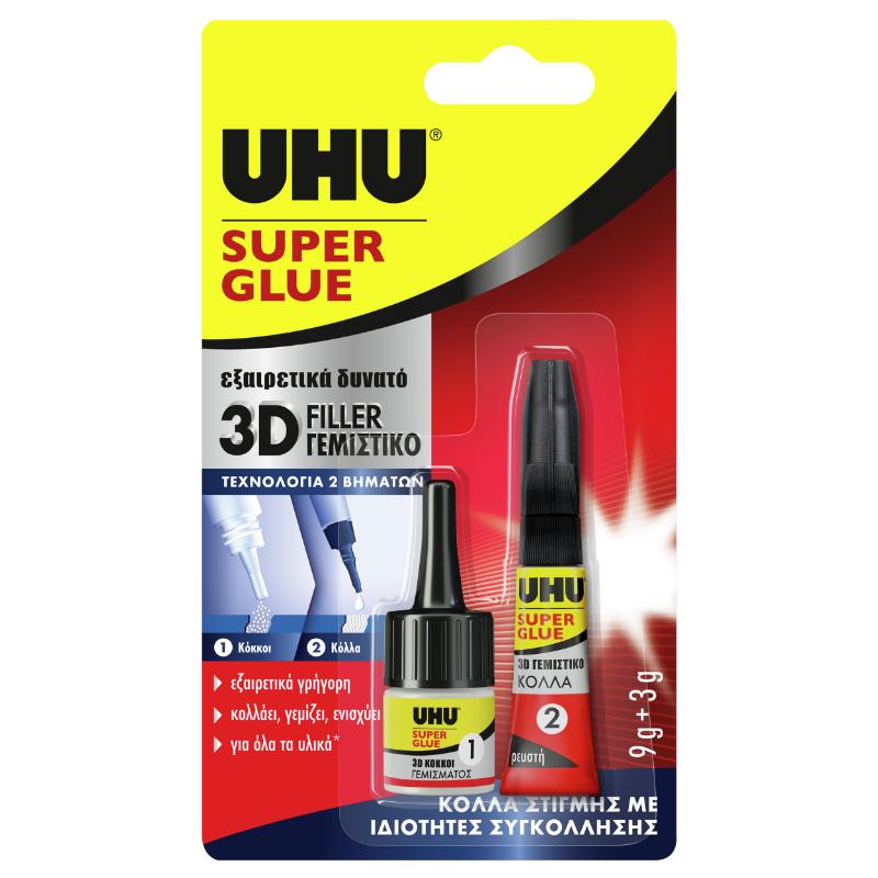 UHU SUPER GLUE 3D FILLER