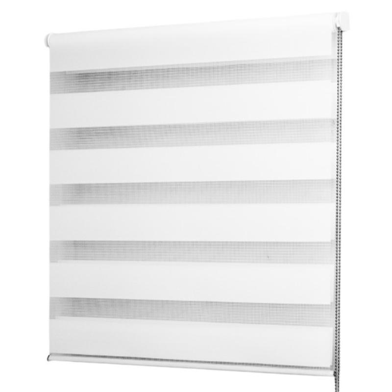 BLIND DAY&NIGHT ZEBRA 140X160CM - WHITE